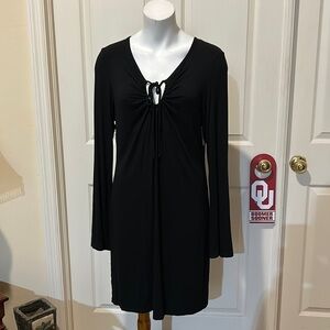 Loveappella Black soft dress Long Sleeve XL. NWT